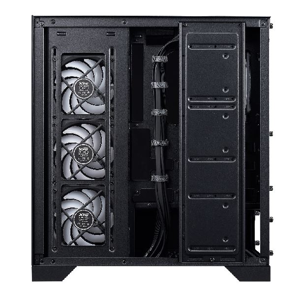 Gabinete Gamer XPG Invader X BTF X5 Fan ARGB Black INVADERXBTFMT-BKCWW