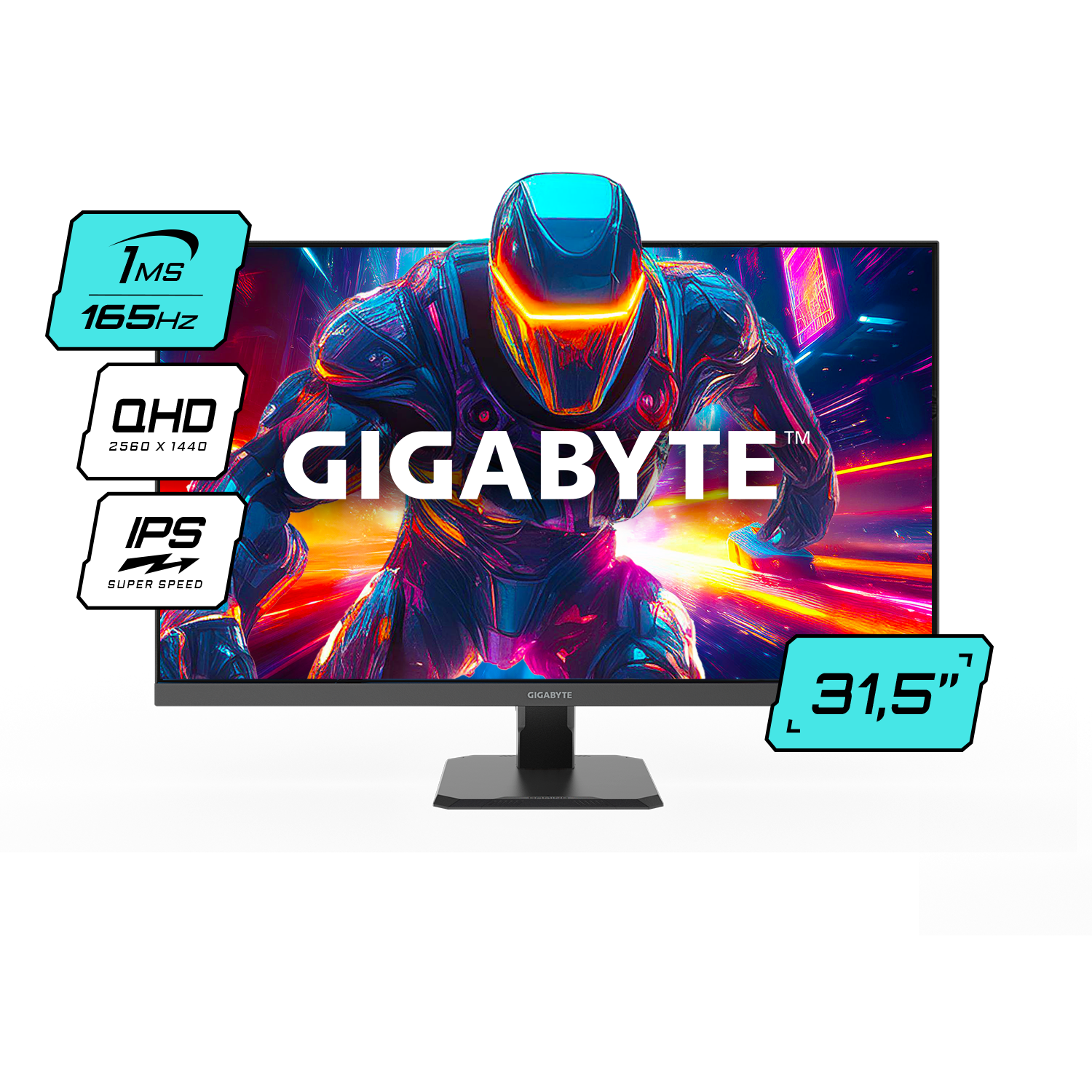Monitor 32 Gigabyte 2K 165Hz IPS 1ms GS32Q SA1