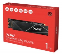 ALMACENAMIENTO DISCO SOLIDO SSD NVME XPG 1TB GAMMIX S70 BLADE PCIE 4.0 M.2 AGAMMIXS70B-1T-CS