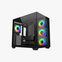Gabinete Gamer Cooler Master Elite 681 X4 Fan ARGB Black E681-KHNN-S00
