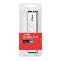 MEMORIA RAM DDR4 16GB XPG 3200MHZ SPECTRIX D35G WHITE RGB AX4U320016G16A-SWHD35G