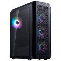 GABINETE GAMER XPG VALOR AIR PLUS X4 FAN ARGB BLACK VALORAIRPLUSMTA-BKCWW