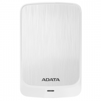 ALMACENAMIENTO DISCO EXTERNO ADATA 2TB SLIM USB WHITE AHV320-2TU31-CWH
