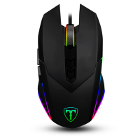 PERIFERICOS MOUSE USB T-DAGGER LIEUTENANT RGB BLACK T-TGM301RGB
