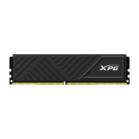 MEMORIA RAM DDR4 8GB XPG 3200MHZ GAMMIX D35 BLACK AX4U32008G16A-SBKD35
