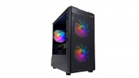 GABINETE GAMER SENTEY M12 X3 FAN ARGB BLACK M12BLK.SF