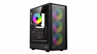 GABINETE GAMER SENTEY M40 X4 FAN ARGB BLACK M40BLK-SF