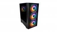 GABINETE GAMER SENTEY T15 X4 FAN ARGB BLACK T15-SF