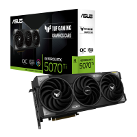 PLACA DE VIDEO NVIDIA GEFORCE ASUS RTX 5070 TI TUF GAMING OC 16GB TUF-RTX5070TI-O16G-GAMING