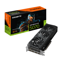 PLACA DE VIDEO NVIDIA GEFORCE GIGABYTE RTX 5070 WINDFORCE OC SFF 12G GV-N5070WF3OC-12GD