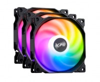 REFRIGERACION COOLER GABINETE XPG VENTO X3 120 ARGB PWM BLACK VENTO120ARGBPWM3C-BKCWW