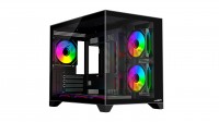 GABINETE GAMER SENTEY A20 PRO X6 FAN ARGB BLACK A20PRO-BLK