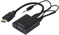 CABLE ADAPTADOR HDMI A VGA C/AUDIO