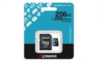 ALMACENAMIENTO MICROSD KINGSTON 256GB 200MB/S A2 V30 CANVAS GO PLUS SDCG4/256GB