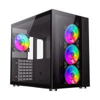 GABINETE GAMER GAMEMAX INFINITY BLACK