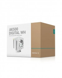 REFRIGERACION COOLER CPU DEEPCOOL AK500 DIGITAL WHITE AK500-WHADMN-G
