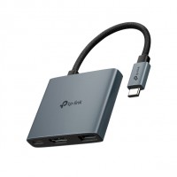 CABLE ADAPTADOR TP-LINK HUB TIPO C A HDMI/USB 3 EN 1 UH3020C