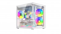 GABINETE GAMER SENTEY A8 X5 FAN ARGB WHITE GS-7950-WHITE