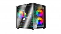 GABINETE GAMER SENTEY A8 X5 FAN ARGB BLACK GS-7950-BLACK