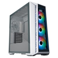 GABINETE GAMER COOLER MASTER MASTERBOX 520 WHITE X4 FAN MB520-WGNN-S01