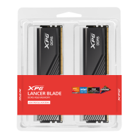 MEMORIA RAM DDR5 32GB (2X16) XPG 6000MHZ LANCER BLADE BLACK RGB AX5U6000C3016G-DTLABRBK