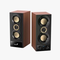PERIFERICOS PARLANTE GENIUS SP-HF800BT MADERA BLUETOOH 5.3 SP-HF800BT