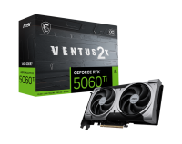 PLACA DE VIDEO NVIDIA GEFORCE MSI RTX 5060 TI VENTUS 2X OC PLUS 16G G506T-16V2CP