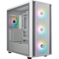 GABINETE GAMER COOLER MASTER MASTERBOX 600 X4 FAN ARGB WHITE MB600-WGNN-S00