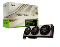 PLACA DE VIDEO NVIDIA GEFORCE MSI RTX 5070 TI INSPIRE 3X 16GB OC G507T-16I3C