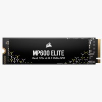 ALMACENAMIENTO DISCO SOLIDO SSD NVME CORSAIR 2TB MP600 ELITE M.2 GEN4 BLACK CSSD-F2000GBMP600ENH