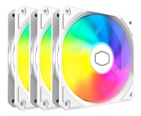 REFRIGERACION COOLER GABINETE COOLER MASTER MF120 LITE ARGB 3-PACK KIT WHITE MFW-B2DW-173PA-R1