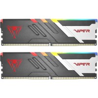 MEMORIA RAM DDR5 32GB (2X16) PATRIOT VIPER 7400MHZ VENOM RGB BLACK PVVR532G740C36K