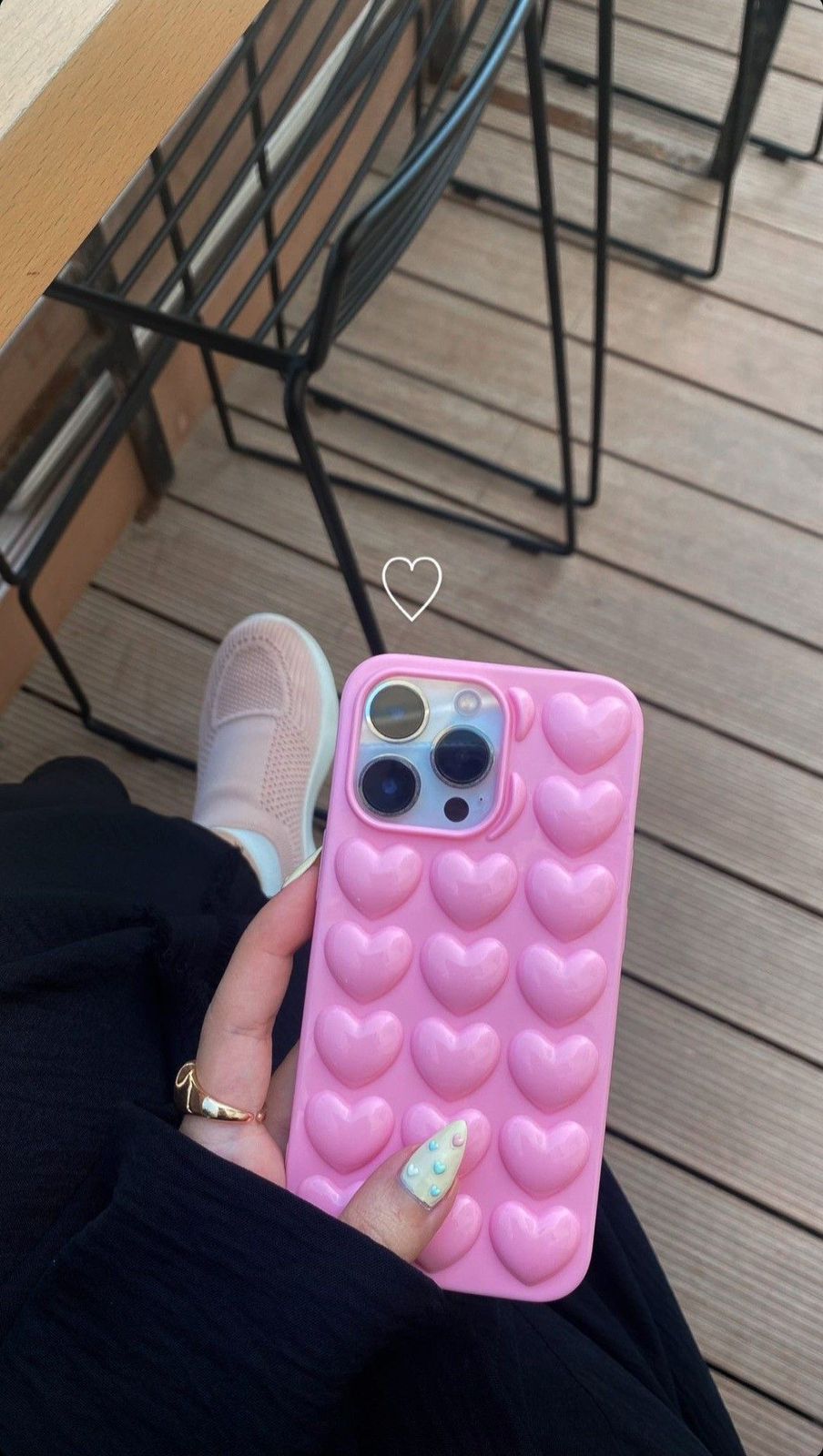 Case coquette corazón