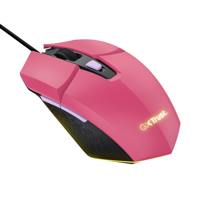 Periféricos Mouse Gamer Trust Felox Pink GXT 109P