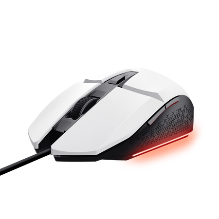 Periféricos Mouse Gamer Trust Felox White GXT 109W