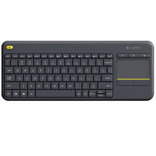 Periféricos Teclado Inalámbrico Logitech Con Touchpad K400 PLUS
