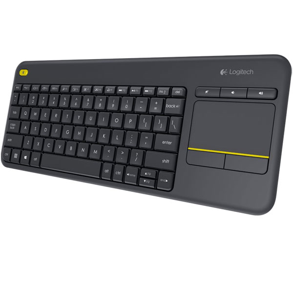 Periféricos Teclado Inalámbrico Logitech Con Touchpad K400 PLUS