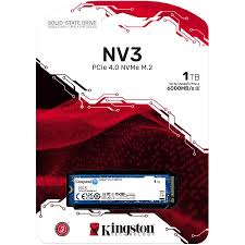 Almacenamiento Disco Sólido M.2 Kingston NV3 PCIe 4.0 1TB