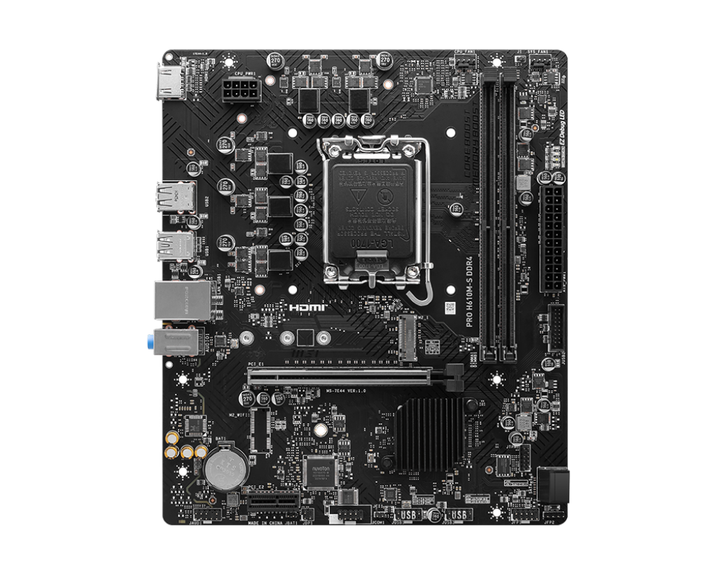 Motherboard Intel Msi Pro H610M-S LGA 1700