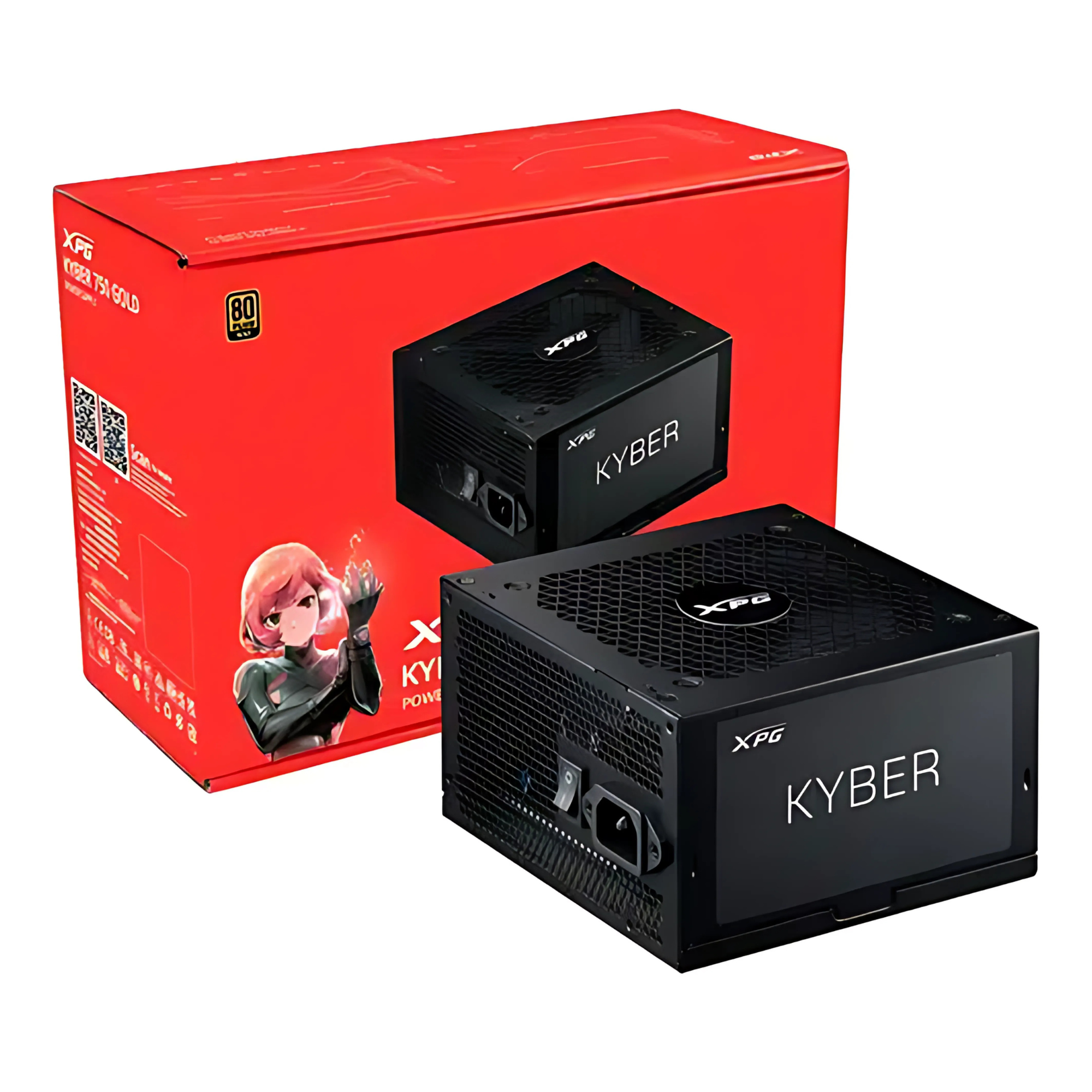 Fuente PC Certificada XPG Kyber 80 Plus Gold 850W