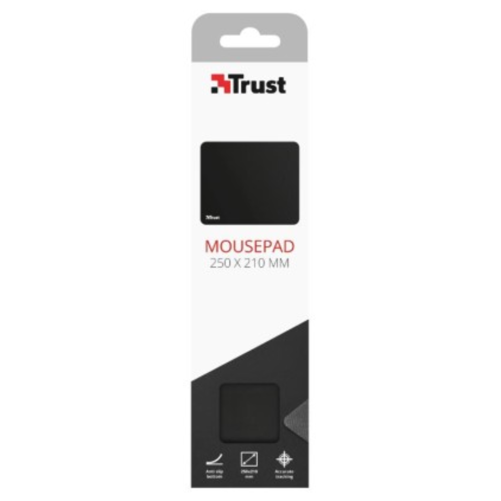 Periféricos Pad Mouse Trust Black S 250 X 210 Mm