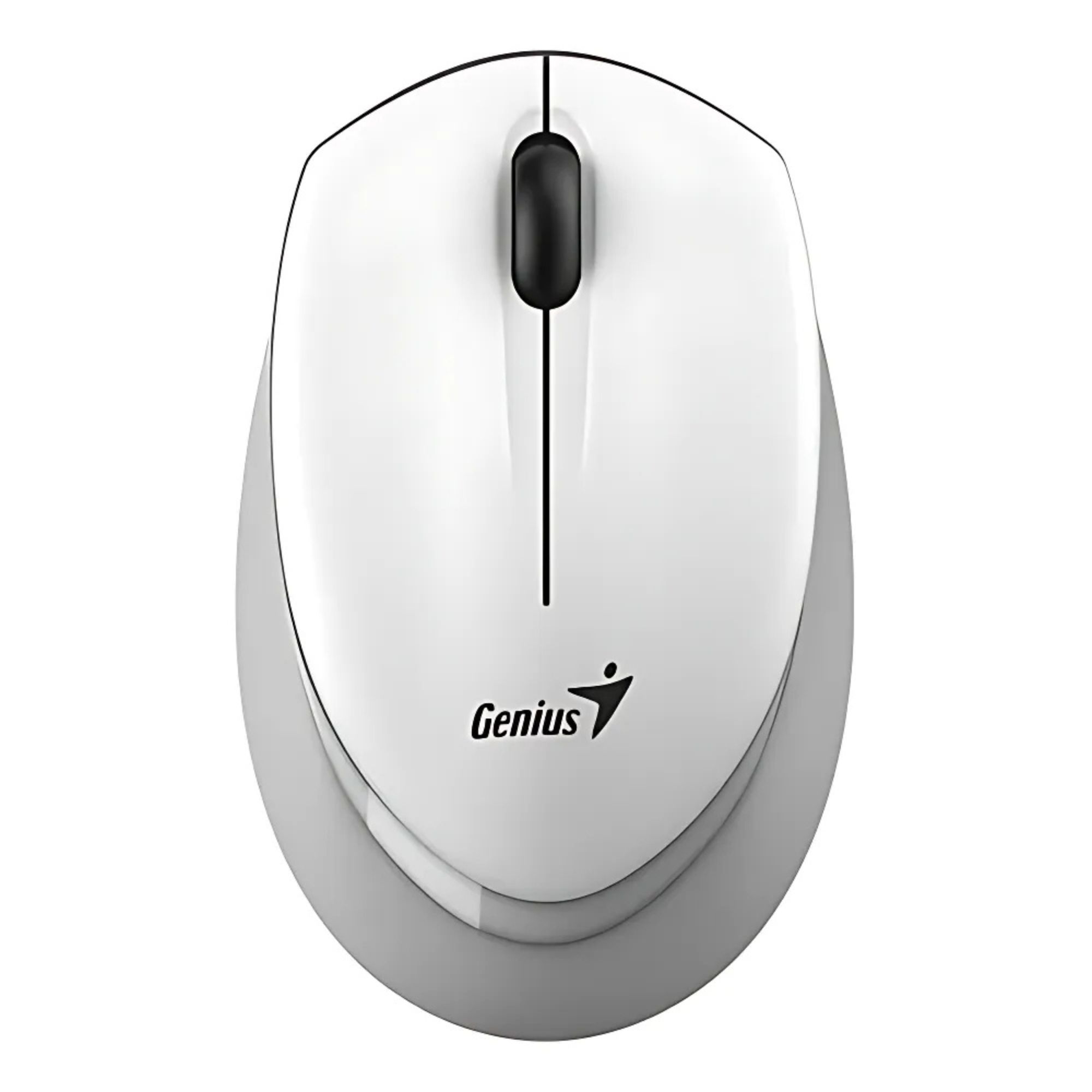 Periféricos Mouse Inalámbrico Genius Wir White + Grey NX-7009