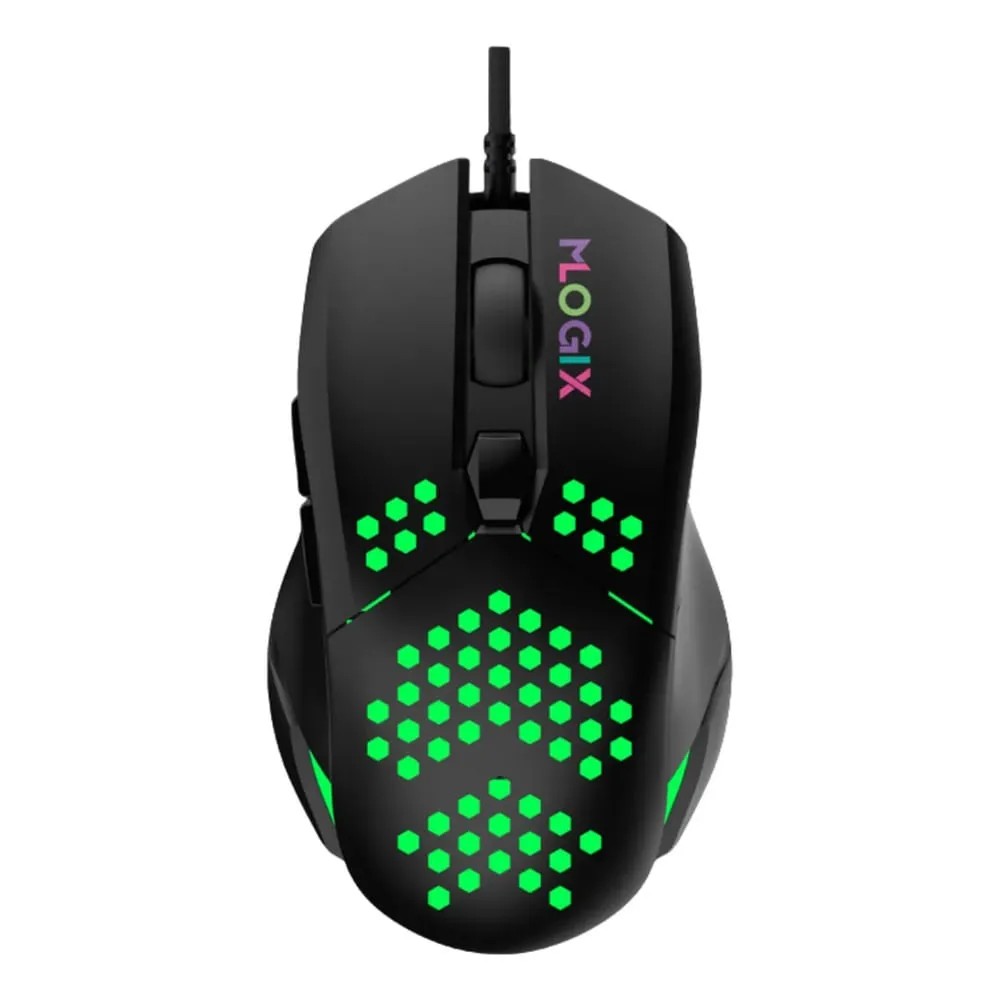 Periféricos Mouse Gamer Mlogix Lancer RGB Black 3200 Dpi USB Lancer