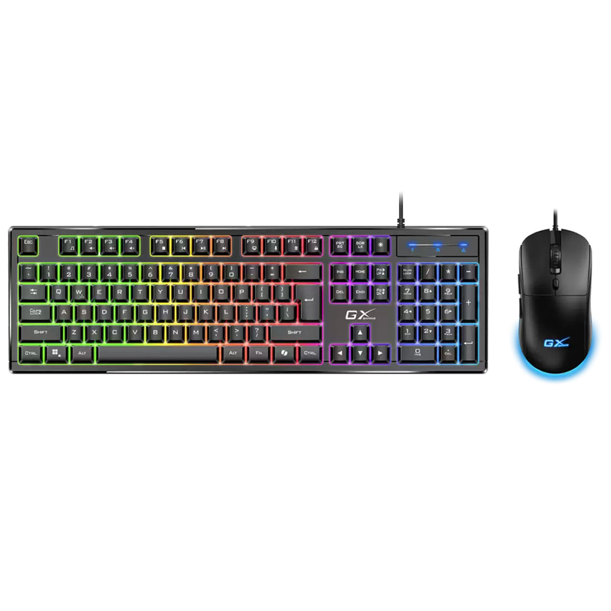 Periféricos Kit Gamer Genius Scorpion RGB Teclado Y Mouse KM-GX6