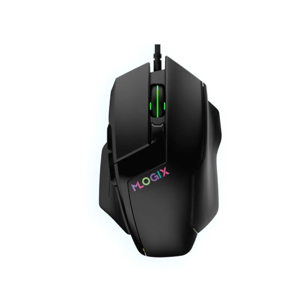 Periféricos Mouse Gamer Mlogix Archer RGB Black 10K Dpi USB MG10K