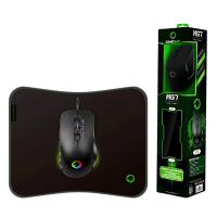 PERIFÉRICOS KIT GAMER GAMEMAX MG7 RGB MOUSE (3200 DPI) + PAD M MG7 + 7D (285MM X 240MM)