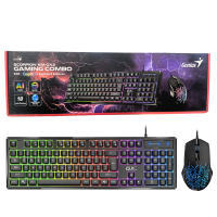 Periféricos Kit Gamer Genius Scorpion RGB Teclado Y Mouse KM-GX3