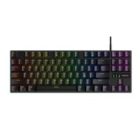Periféricos Teclado Gamer Mlogix Gosth Buster RGB Black USB TKL MK87