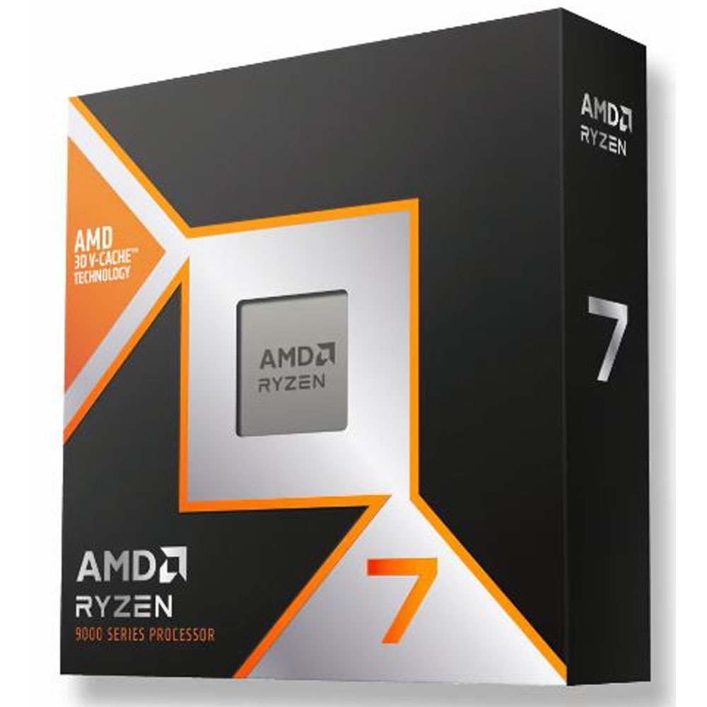 CPU AMD RYZEN 7 9800X3D AM5 120W 105MB SIN COOLER