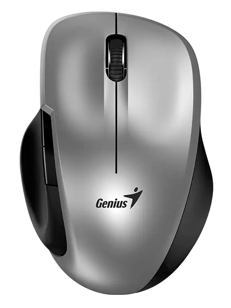 MOUSE GENIUS ERGO 8200S WIRELESS SILVER USB-C